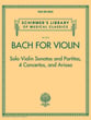 Bach for Violin - Solo Violin Sonatas and Partitas, Four Concertos, and Arioso Violin and Piano cover